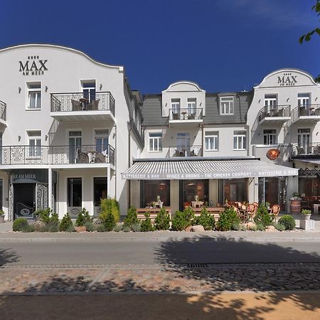 Hotel Max Am Meer Kuehlungsborn Exterior foto