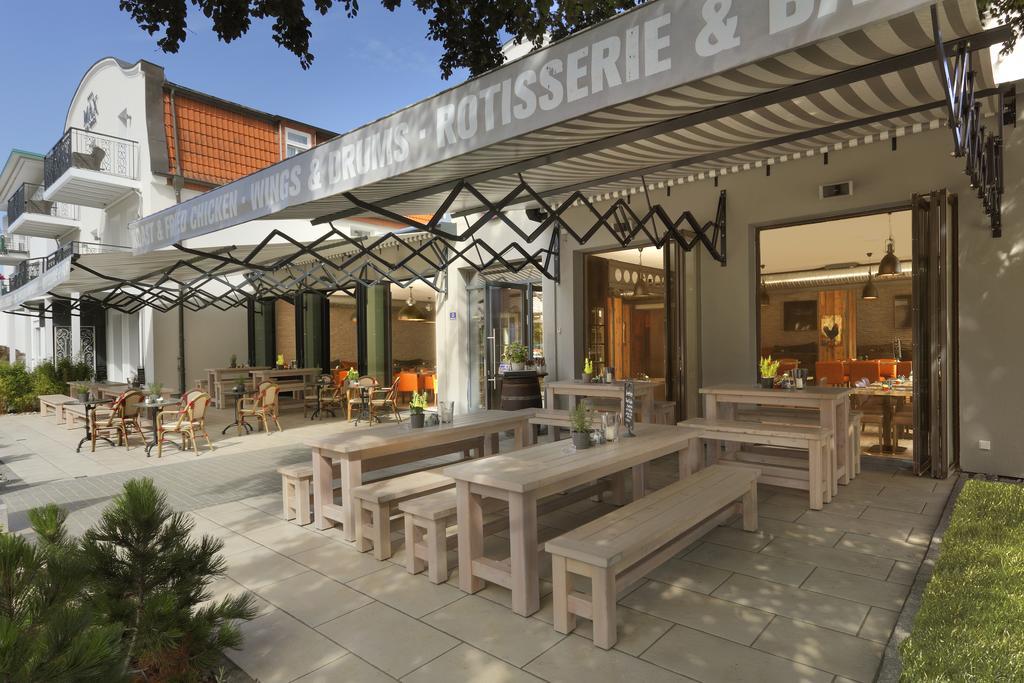 Hotel Max Am Meer Kuehlungsborn Exterior foto