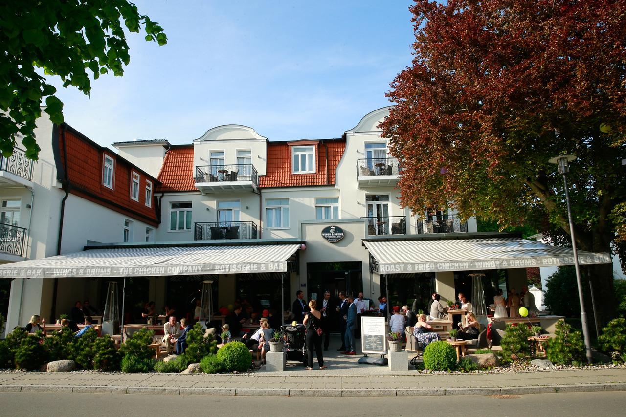 Hotel Max Am Meer Kuehlungsborn Exterior foto